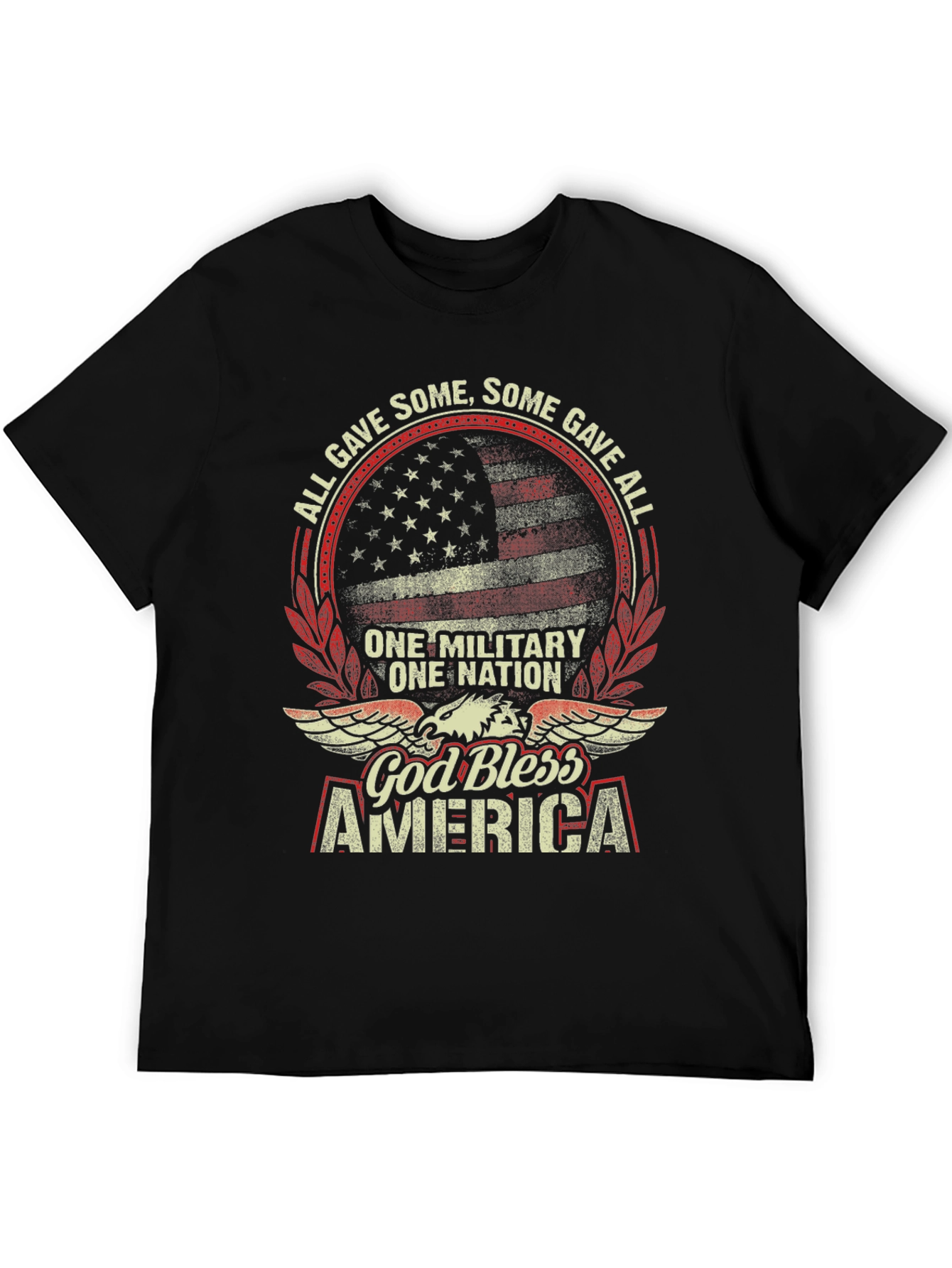God Bless America Patriotic Graphic Tee