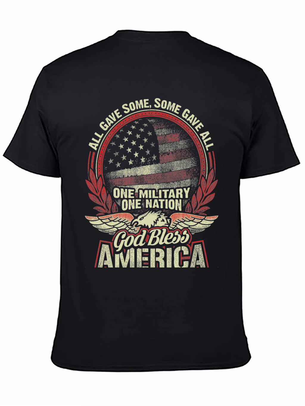 God Bless America Patriotic Graphic Tee