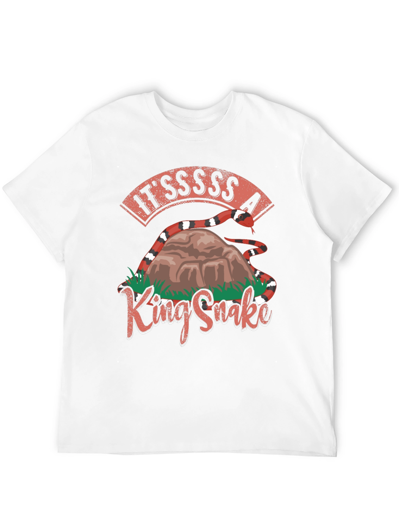King Snake T-Shirt - Ssssssnake Design