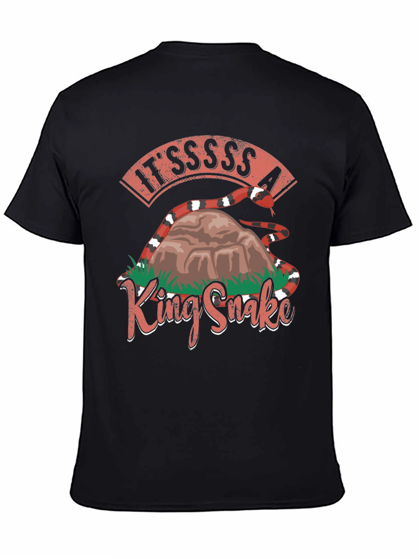 King Snake T-Shirt - Ssssssnake Design