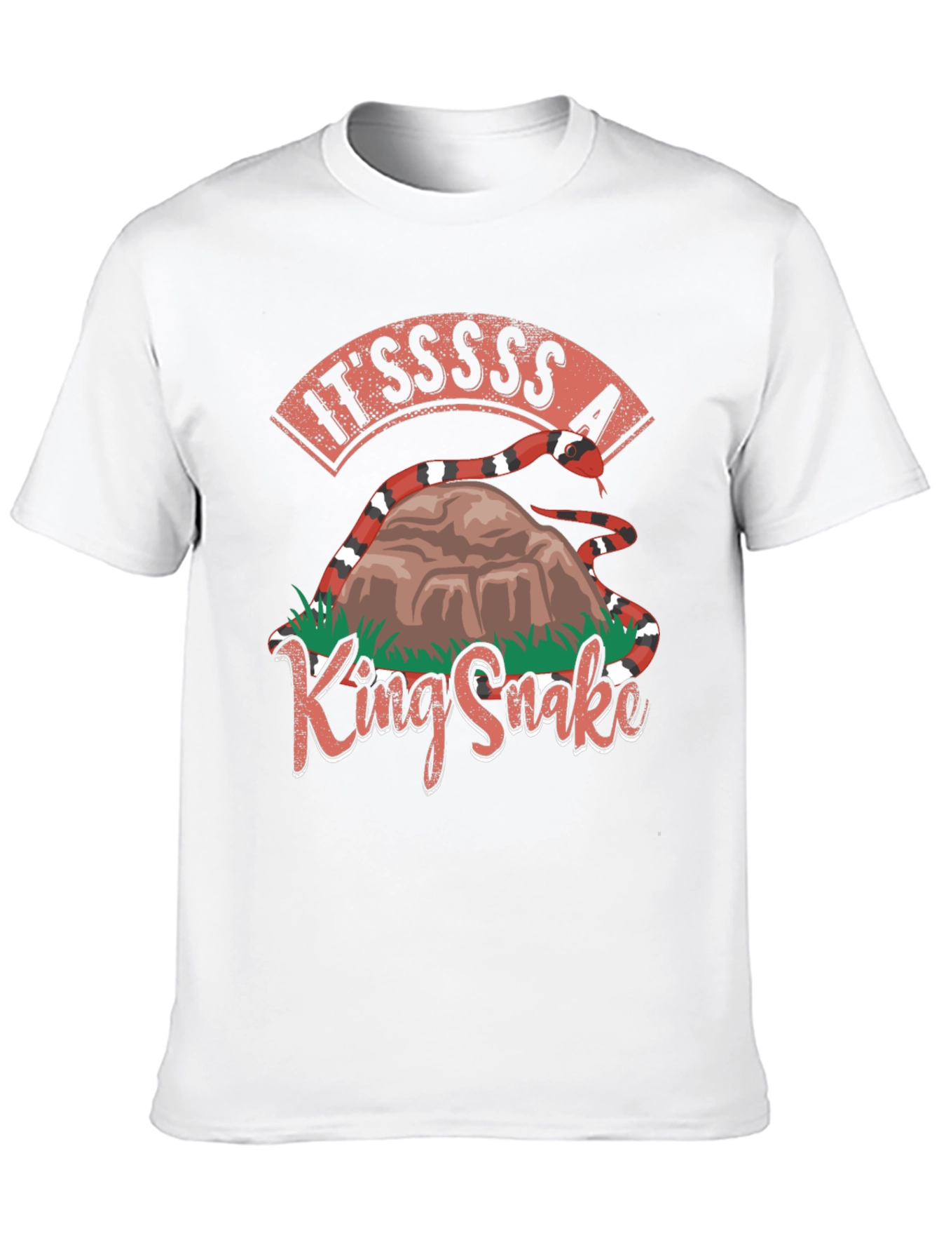 King Snake T-Shirt - Ssssssnake Design