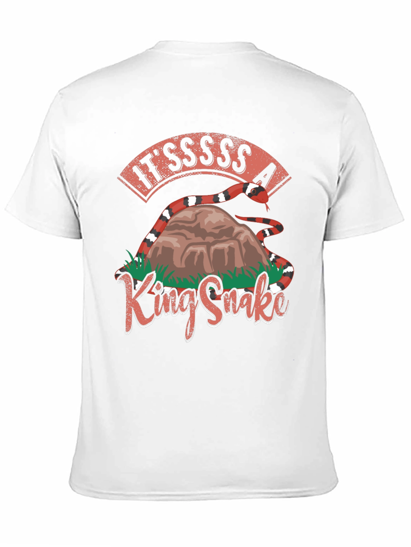 King Snake T-Shirt - Ssssssnake Design