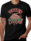 King Snake T-Shirt - Ssssssnake Design