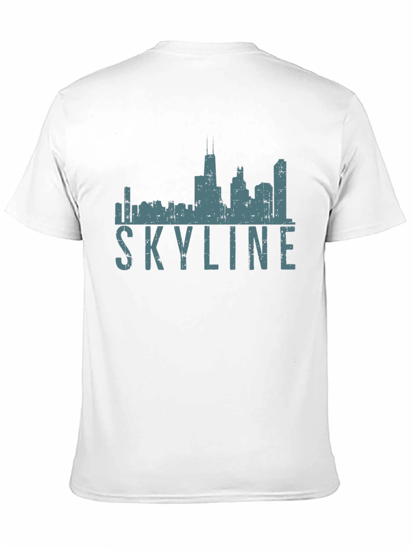 Chicago Skyline Graphic Tee - Black