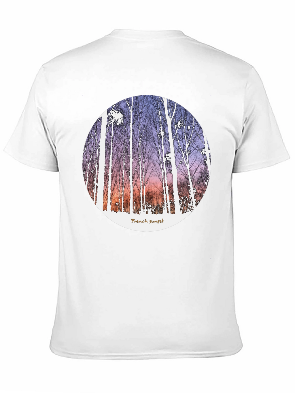 French Sunset Graphic T-Shirt