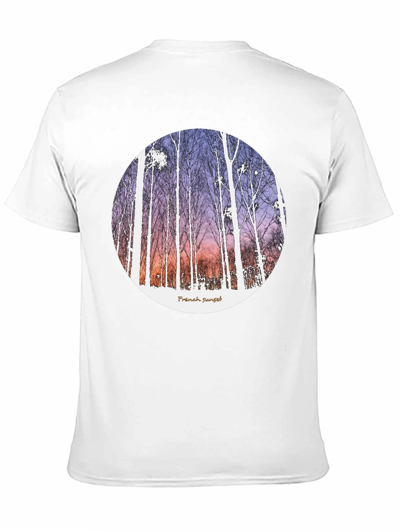 French Sunset Graphic T-Shirt