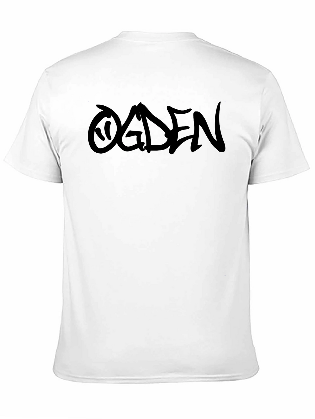 OGDEN Black Graphic Tee - Soft Cotton Blend