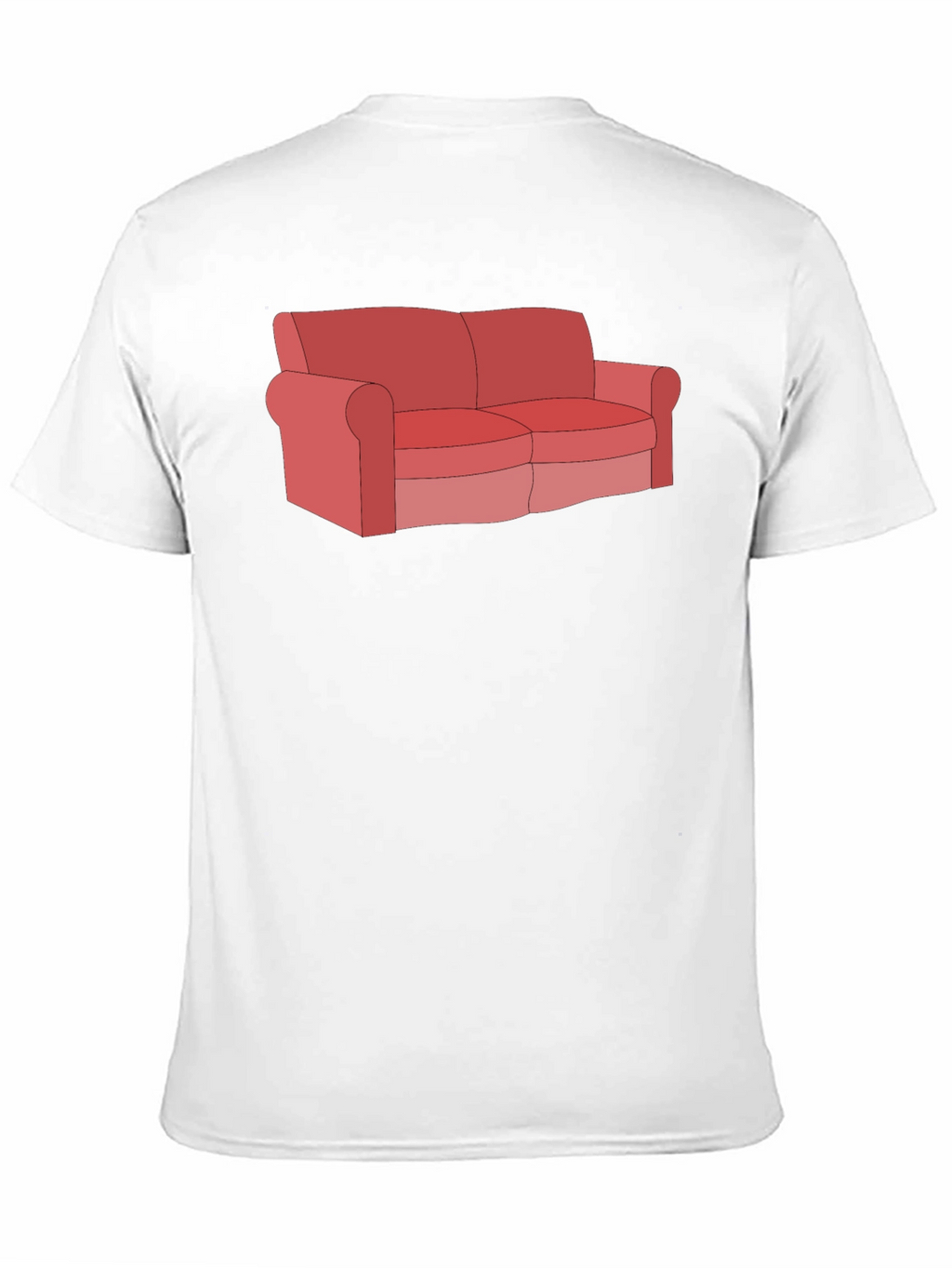Couch T-Shirt - Funny Cartoon Graphic Tee