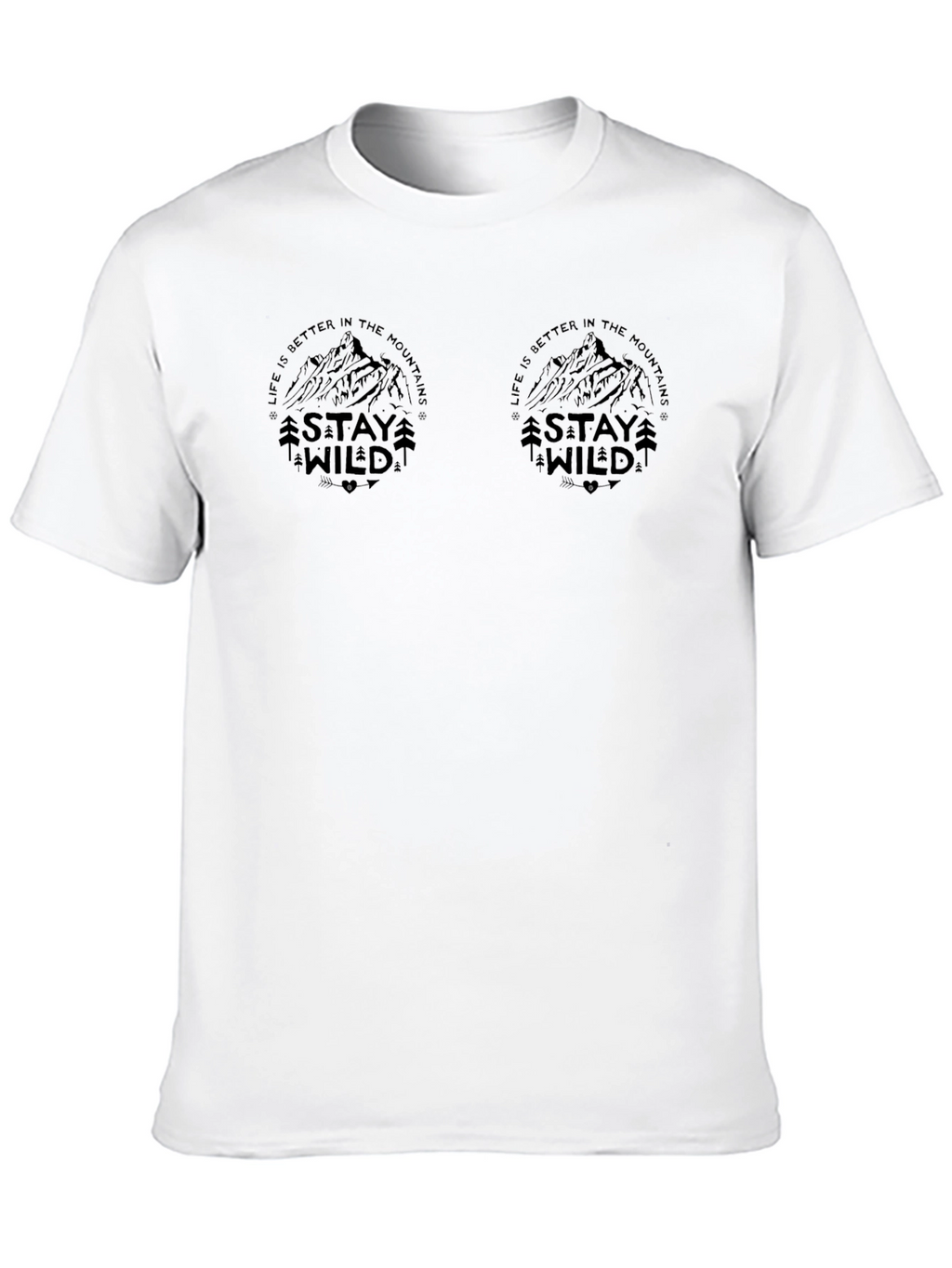 Stay Wild Mountain Graphic Tee