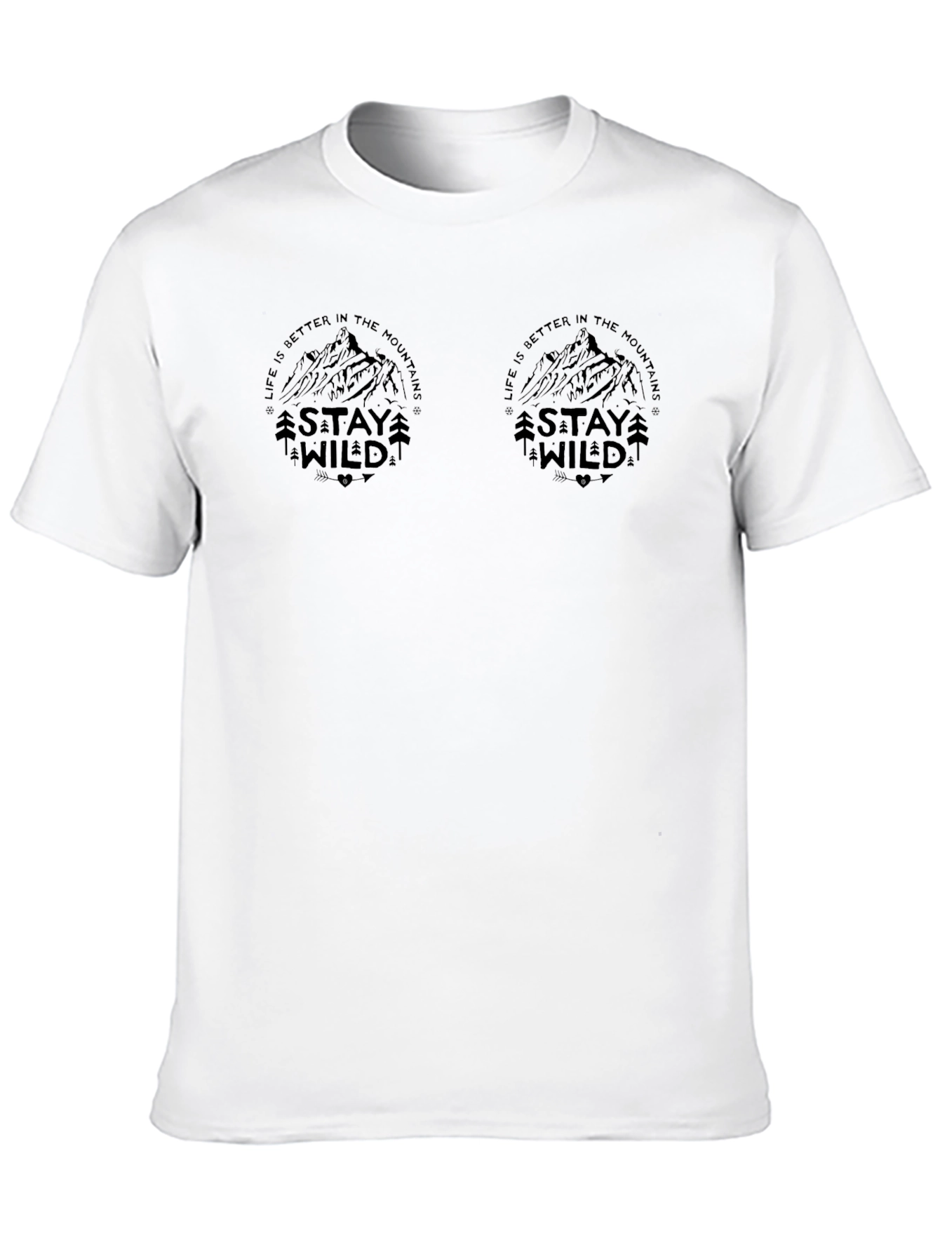 Stay Wild Mountain Graphic Tee