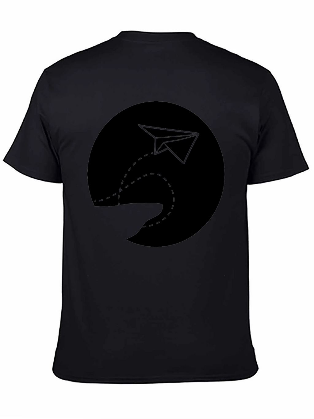 Paper Plane Graphic Tee - Soft Cotton Comfort