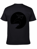 Paper Plane Graphic Tee - Soft Cotton Comfort