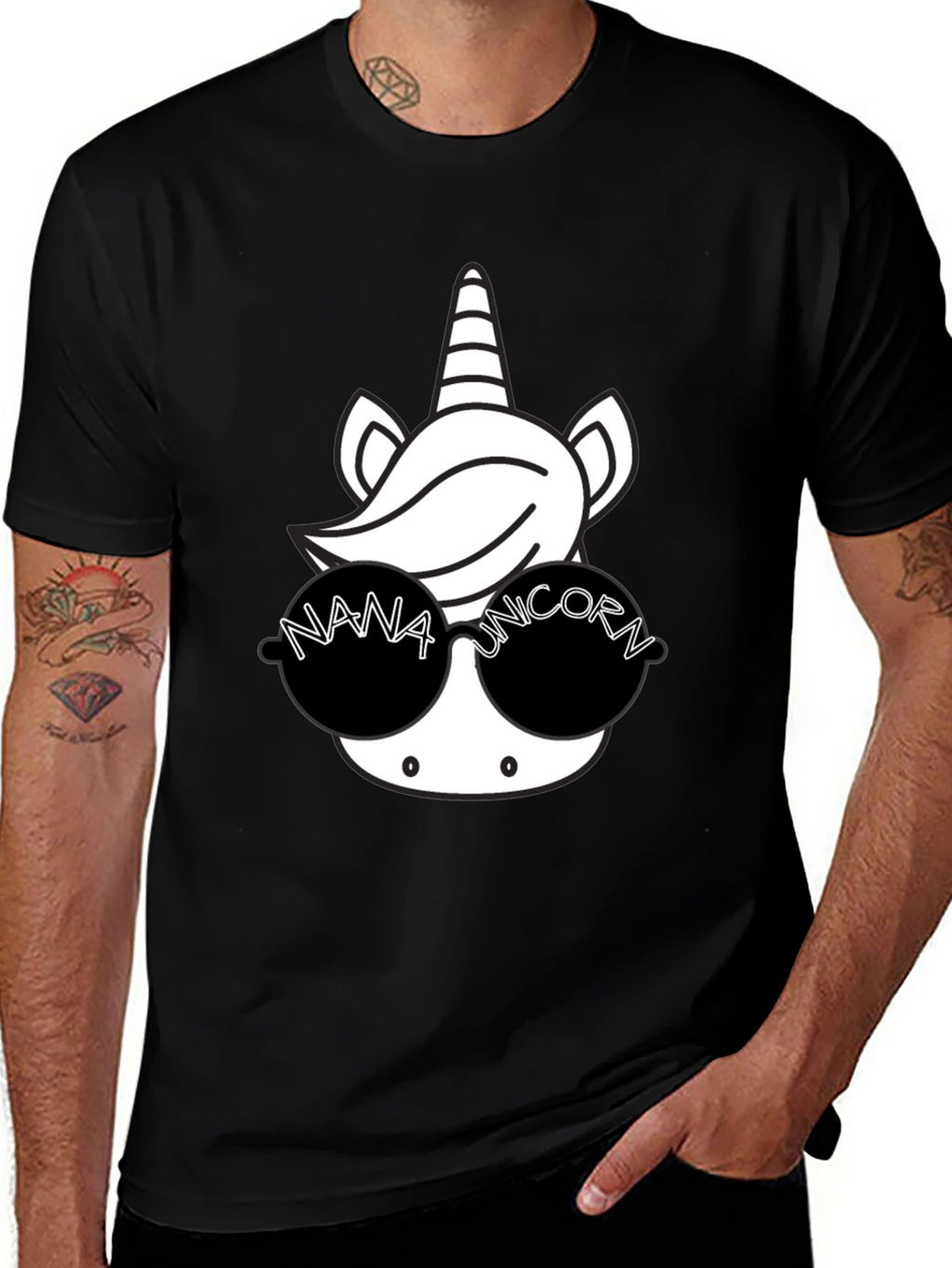 Nana Unicorn T-Shirt - Graphic Tee