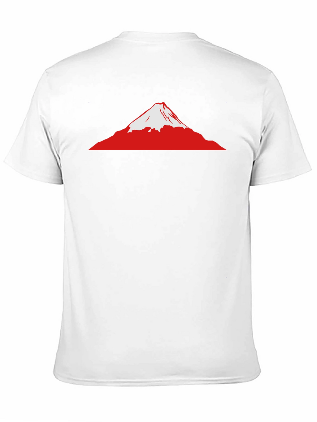 Mount Fuji Graphic Tee - Black Cotton T-Shirt