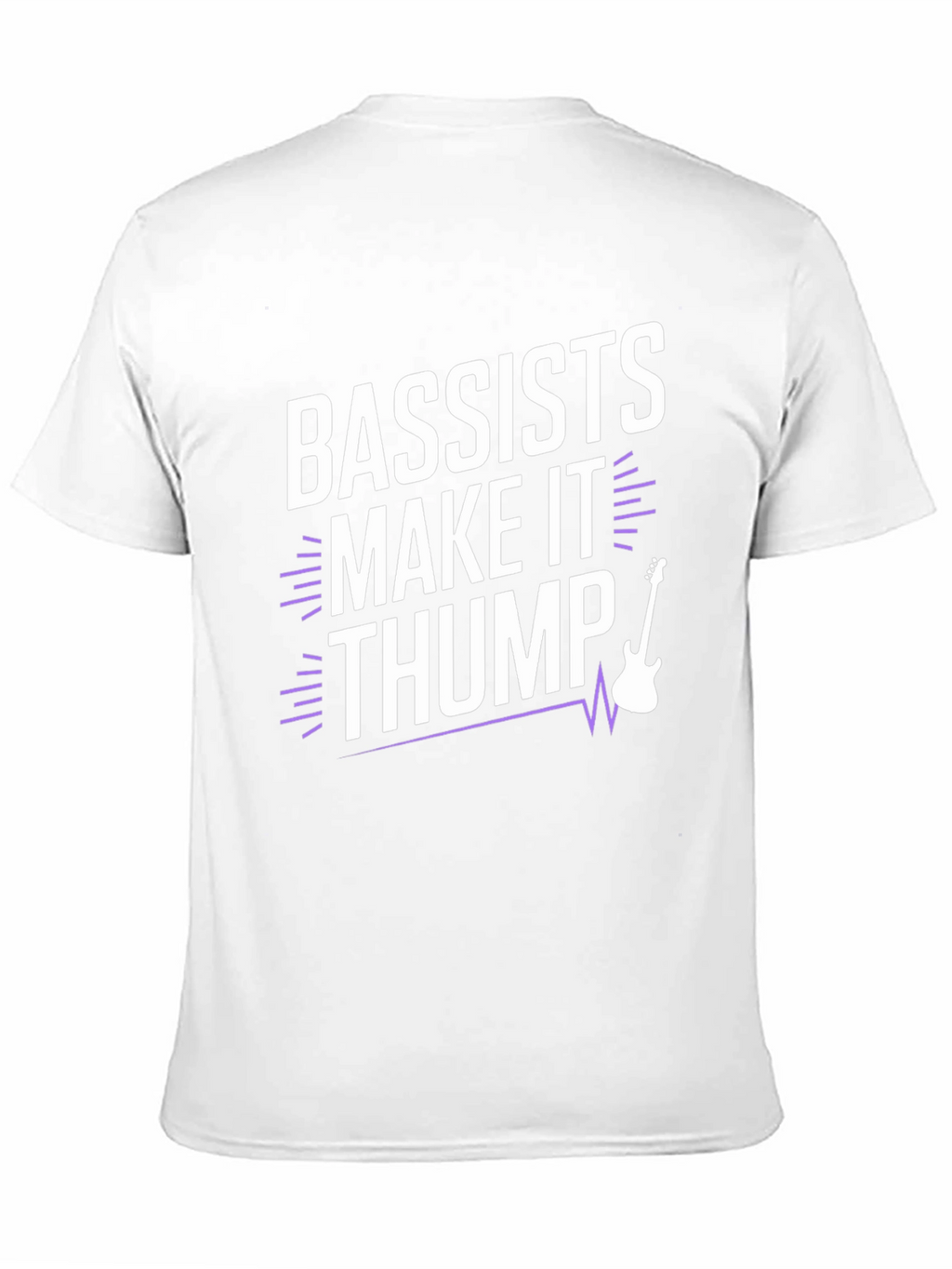 Bassists Make It Thump Graphic Tee - Black