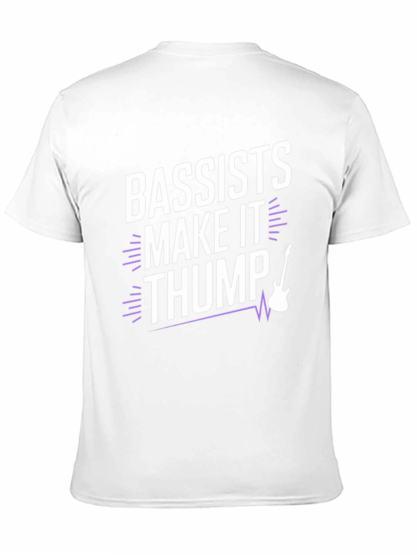 Bassists Make It Thump Graphic Tee - Black
