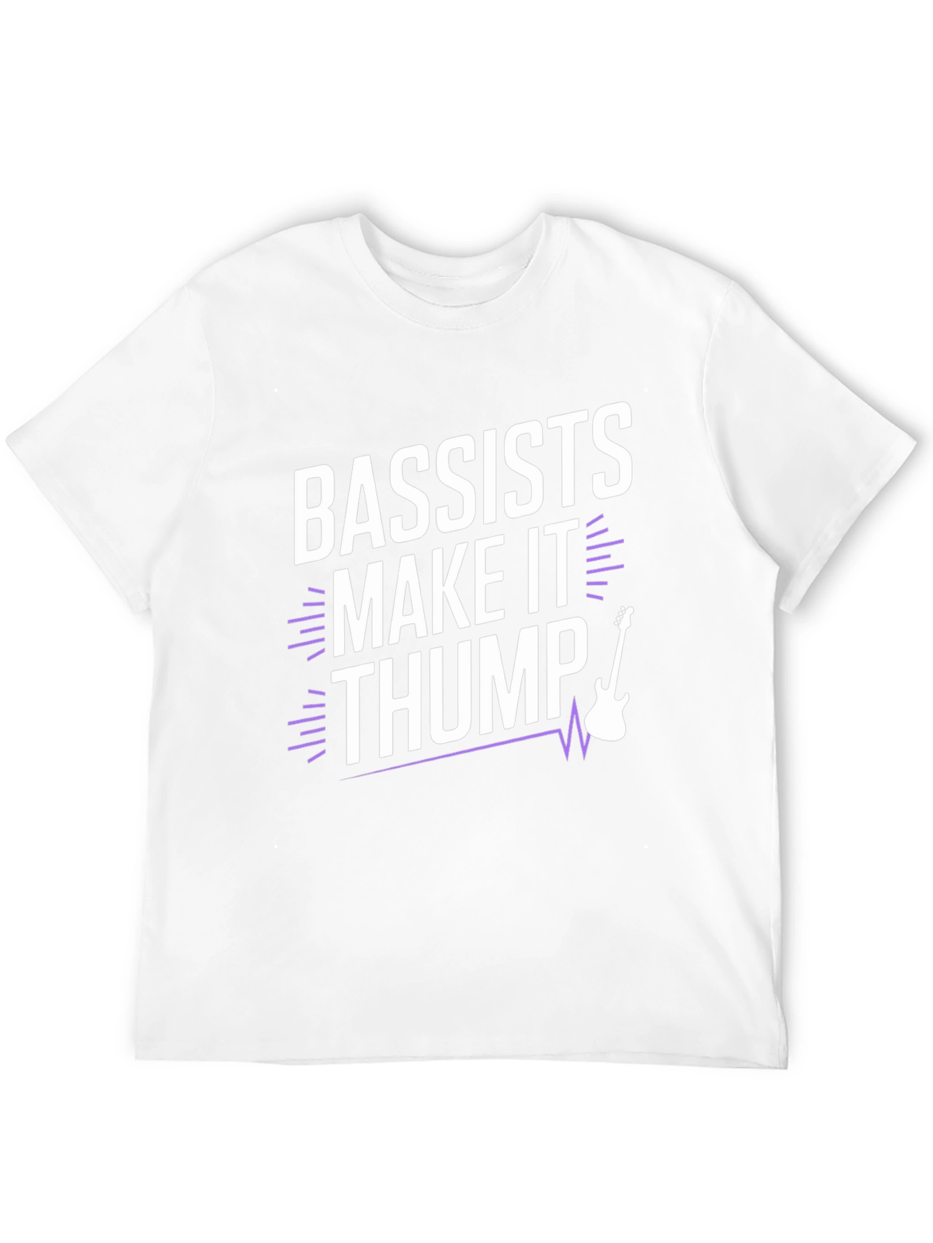 Bassists Make It Thump Graphic Tee - Black