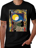 Abstract Art Print Tee - Modern Artistic Fashion