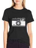 Retro Camera Graphic Tee - Classic Photography Lover Shirt