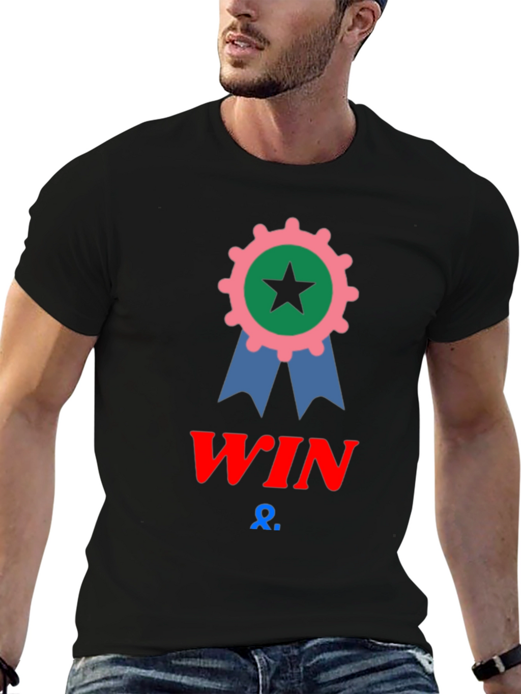WIN Graphic Tee - Stylish & Trendy!