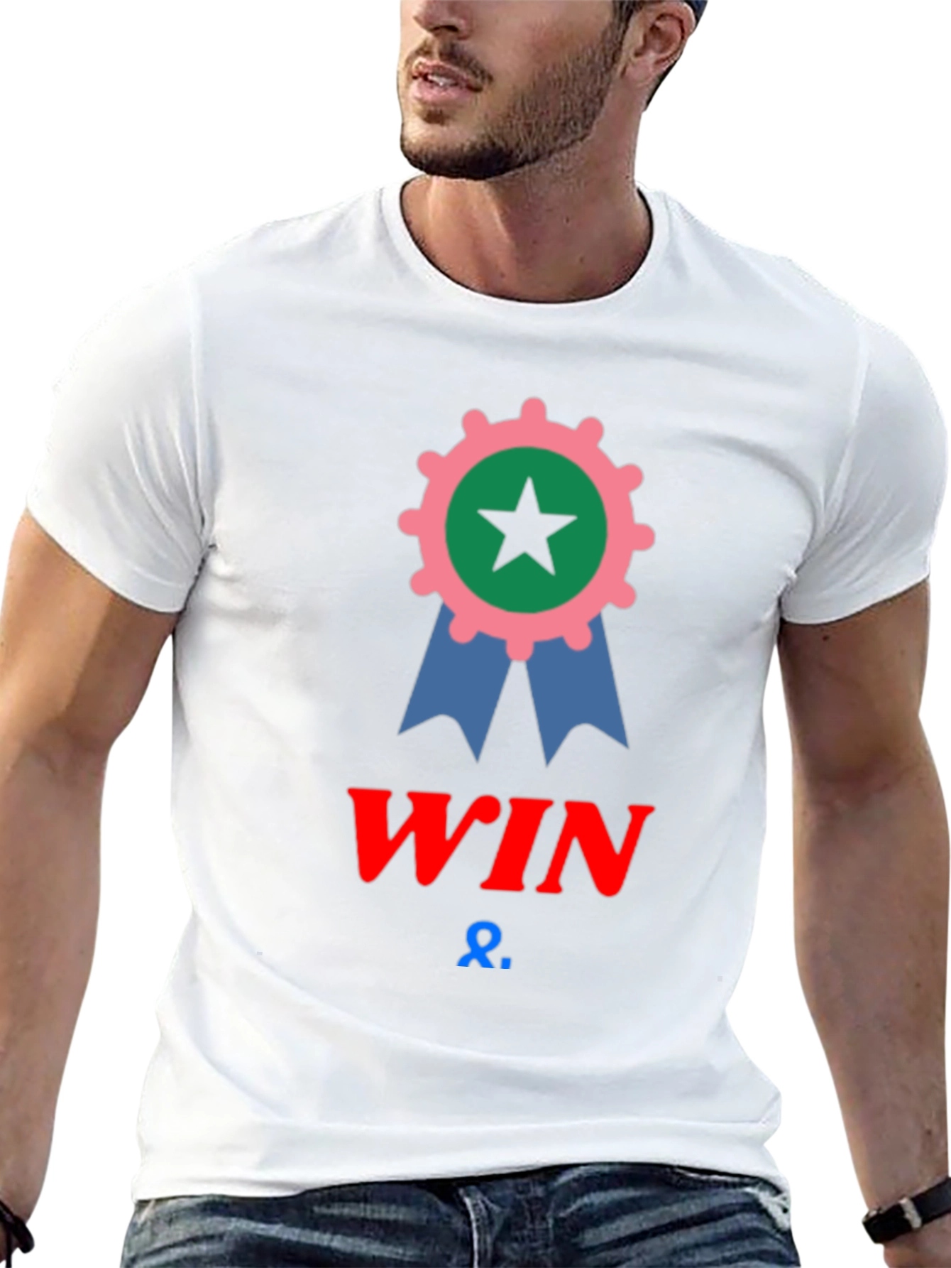 WIN Graphic Tee - Stylish & Trendy!