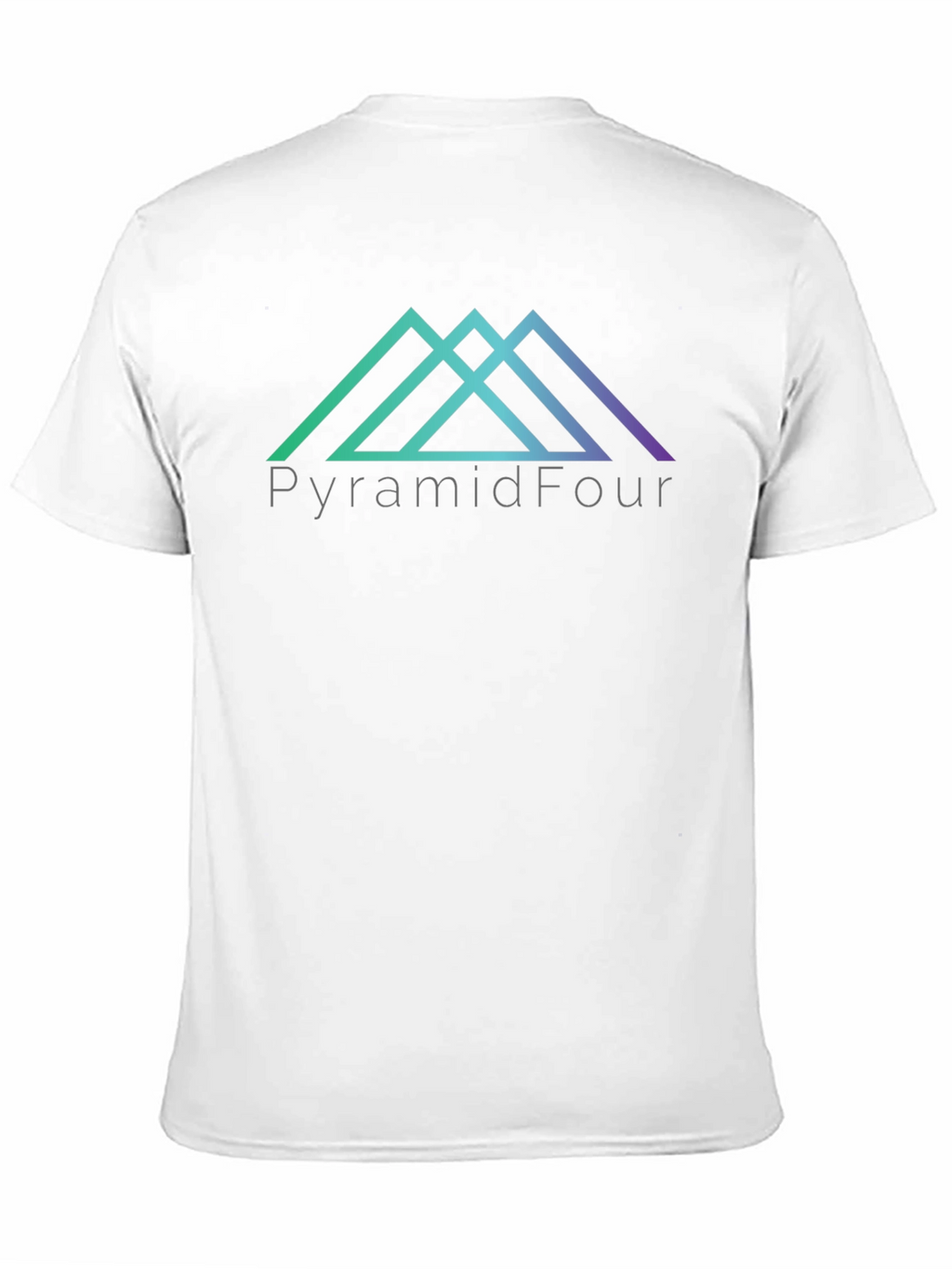 PyramidFour Graphic Black Tee
