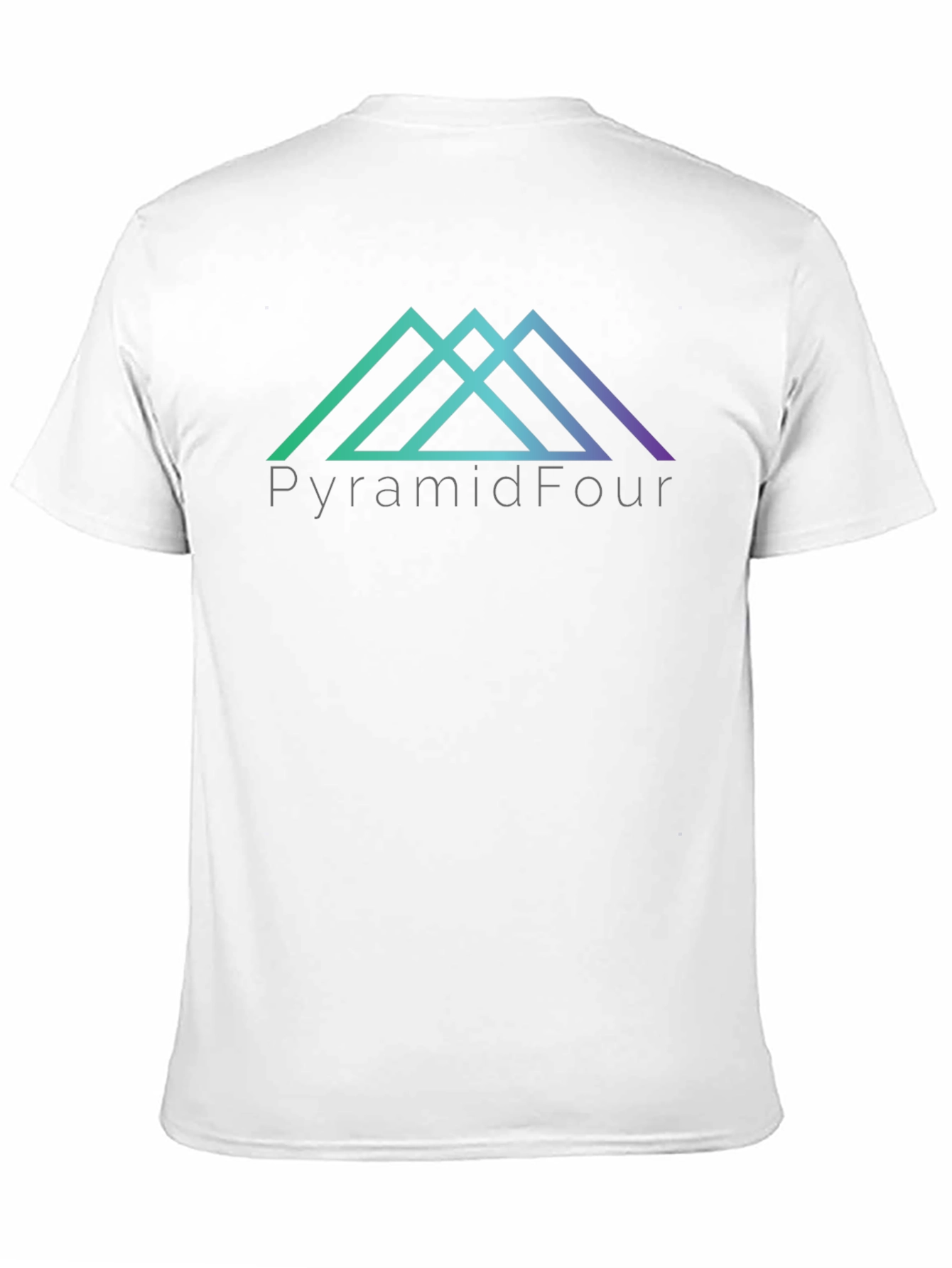 PyramidFour Graphic Black Tee