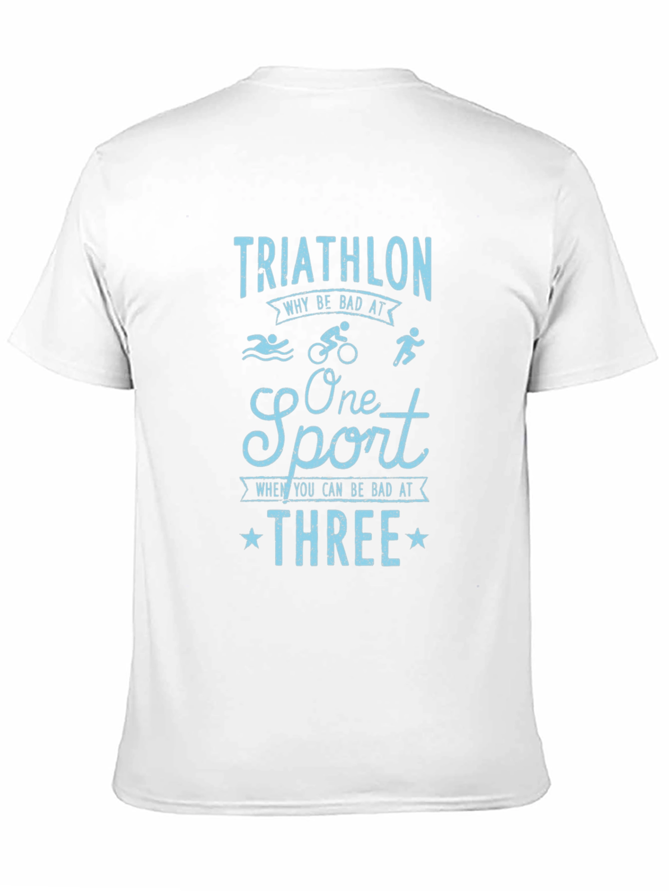 Triathlon Humor Graphic T-Shirt