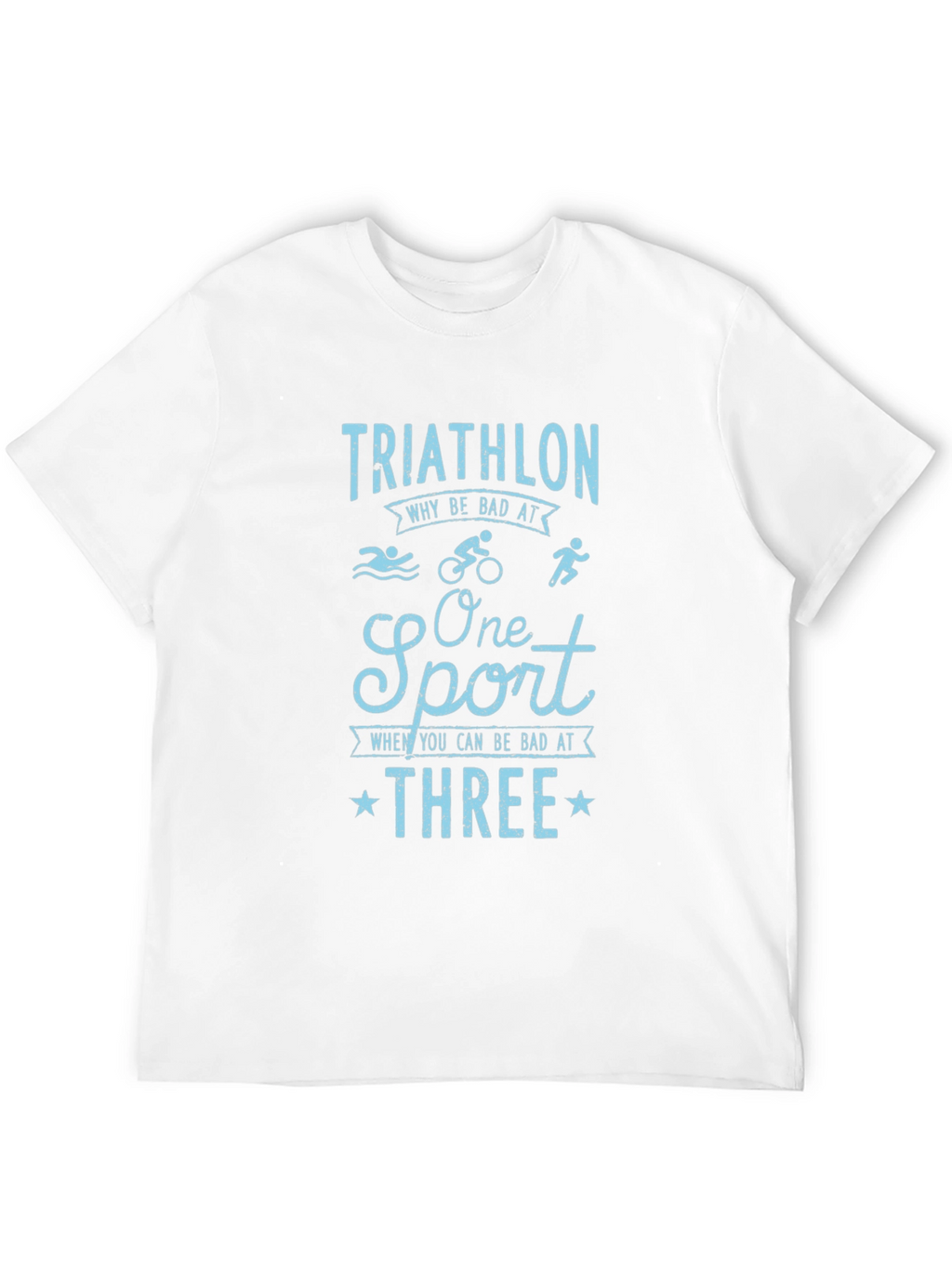 Triathlon Humor Graphic T-Shirt