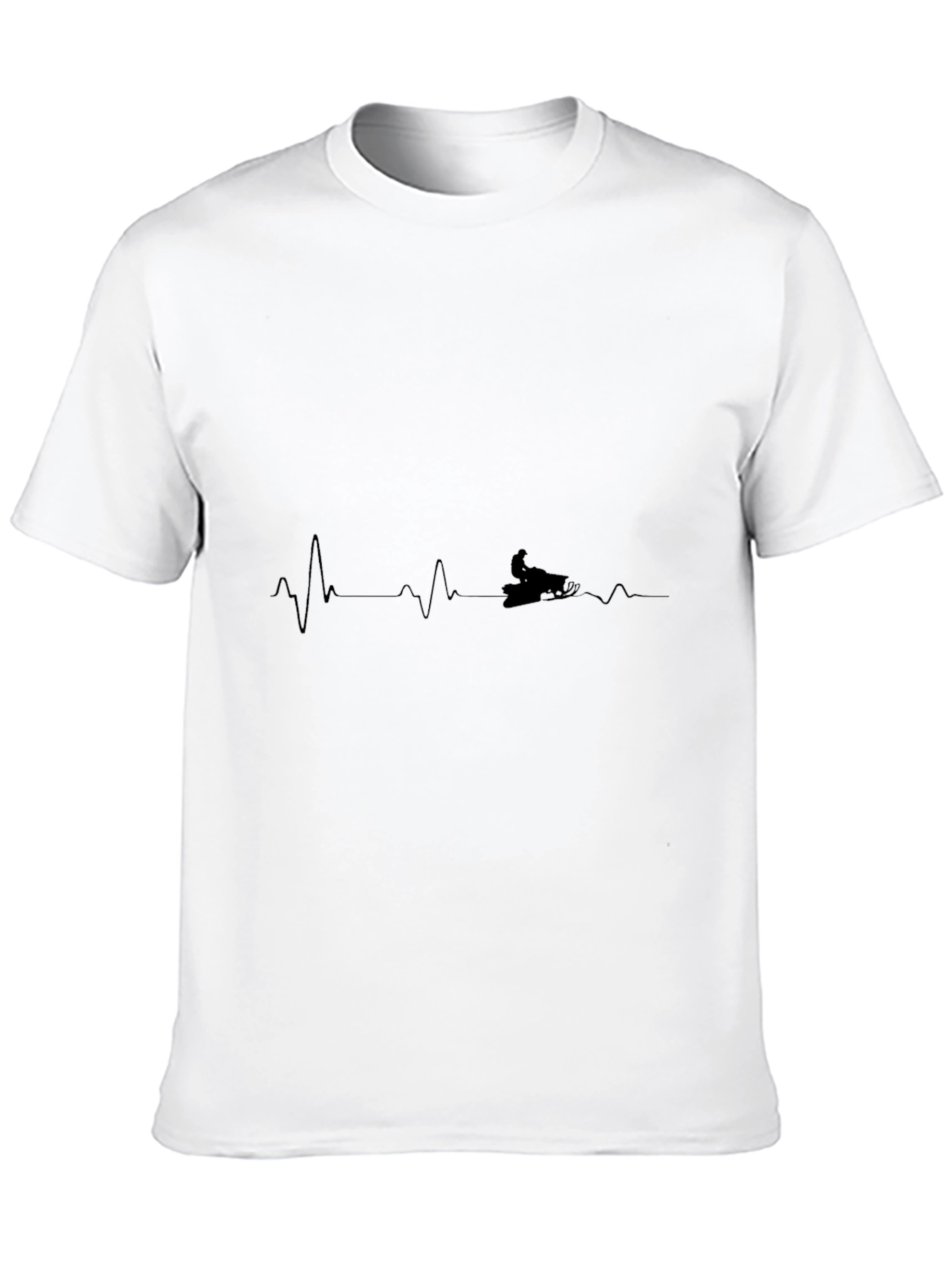 Snowmobile Heartbeat T-Shirt