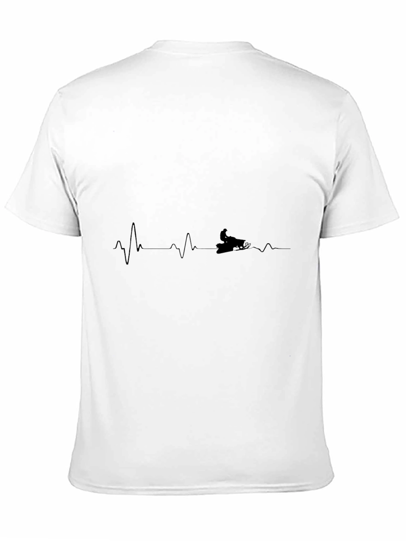 Snowmobile Heartbeat T-Shirt