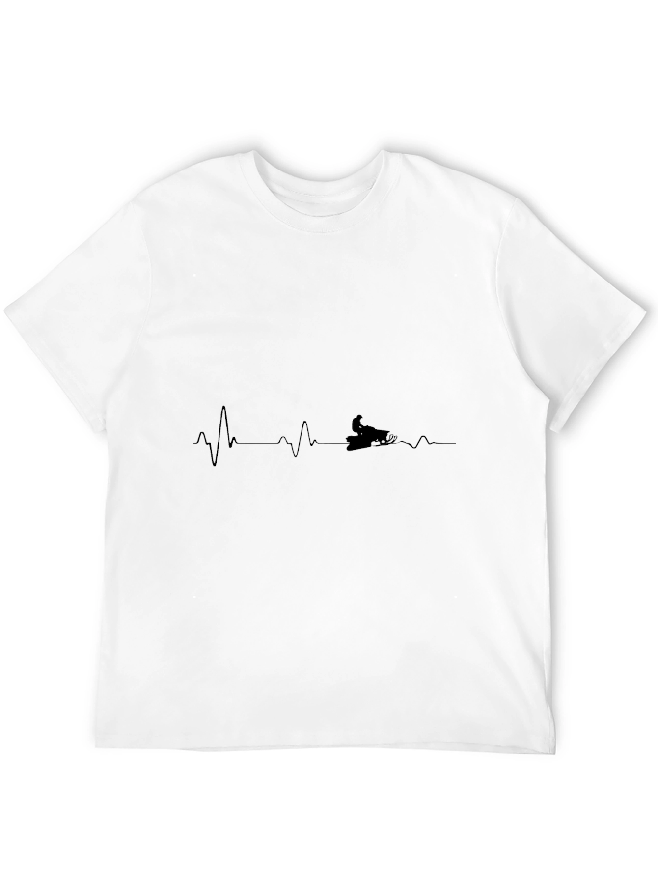 Snowmobile Heartbeat T-Shirt