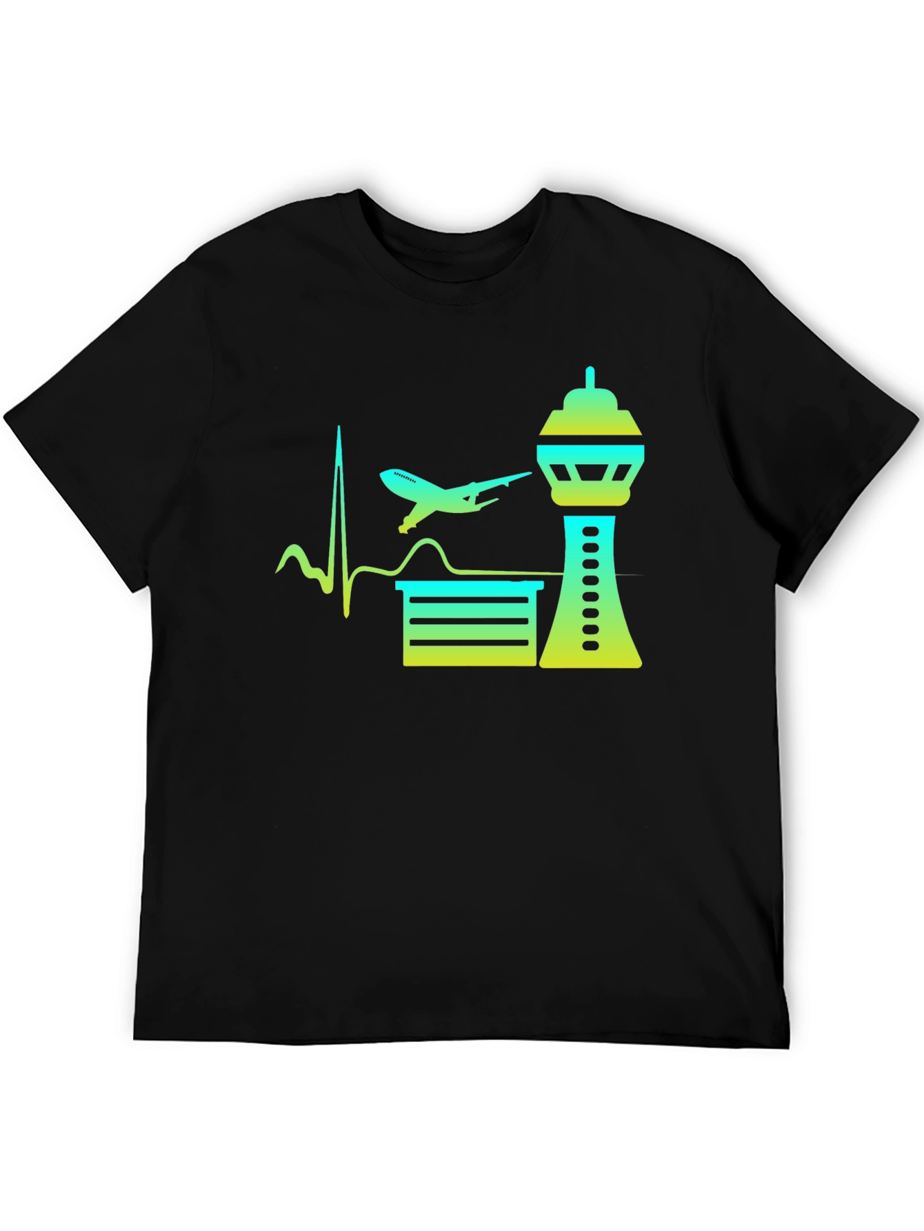 Aviation Heartbeat T-Shirt - Airport Love Tee