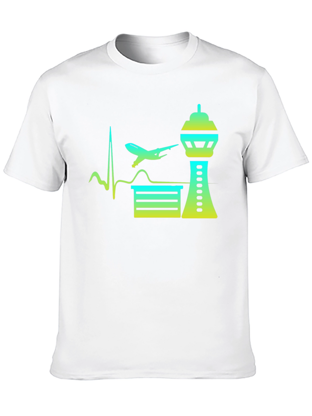 Aviation Heartbeat T-Shirt - Airport Love Tee