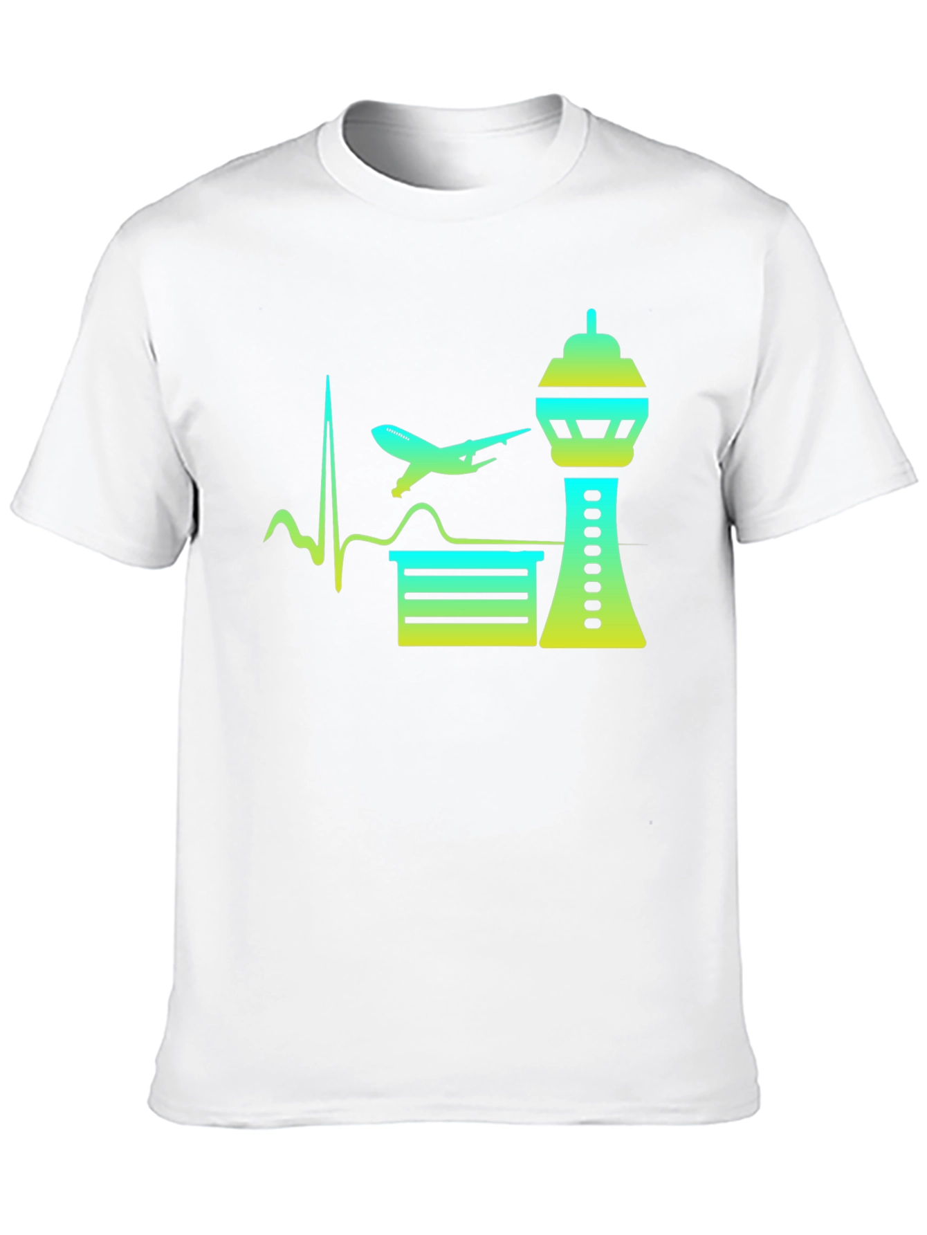 Aviation Heartbeat T-Shirt - Airport Love Tee