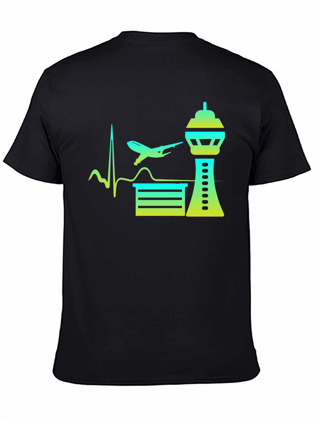 Aviation Heartbeat T-Shirt - Airport Love Tee