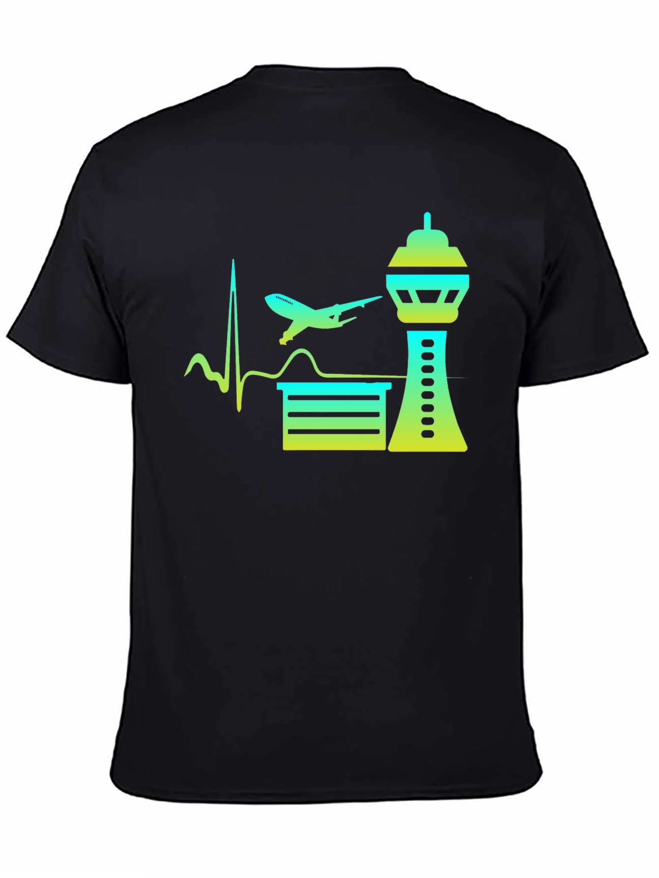 Aviation Heartbeat T-Shirt - Airport Love Tee
