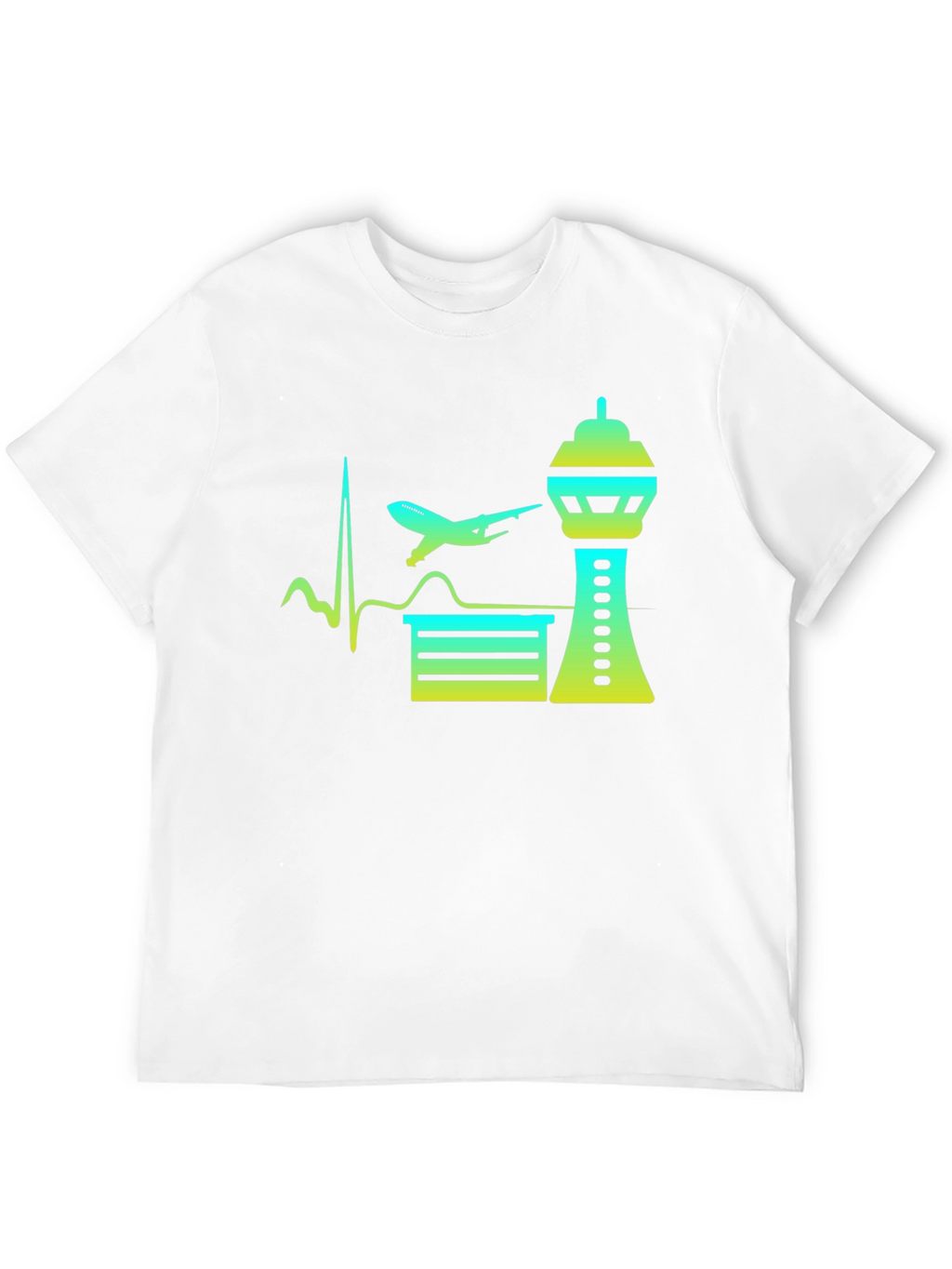 Aviation Heartbeat T-Shirt - Airport Love Tee