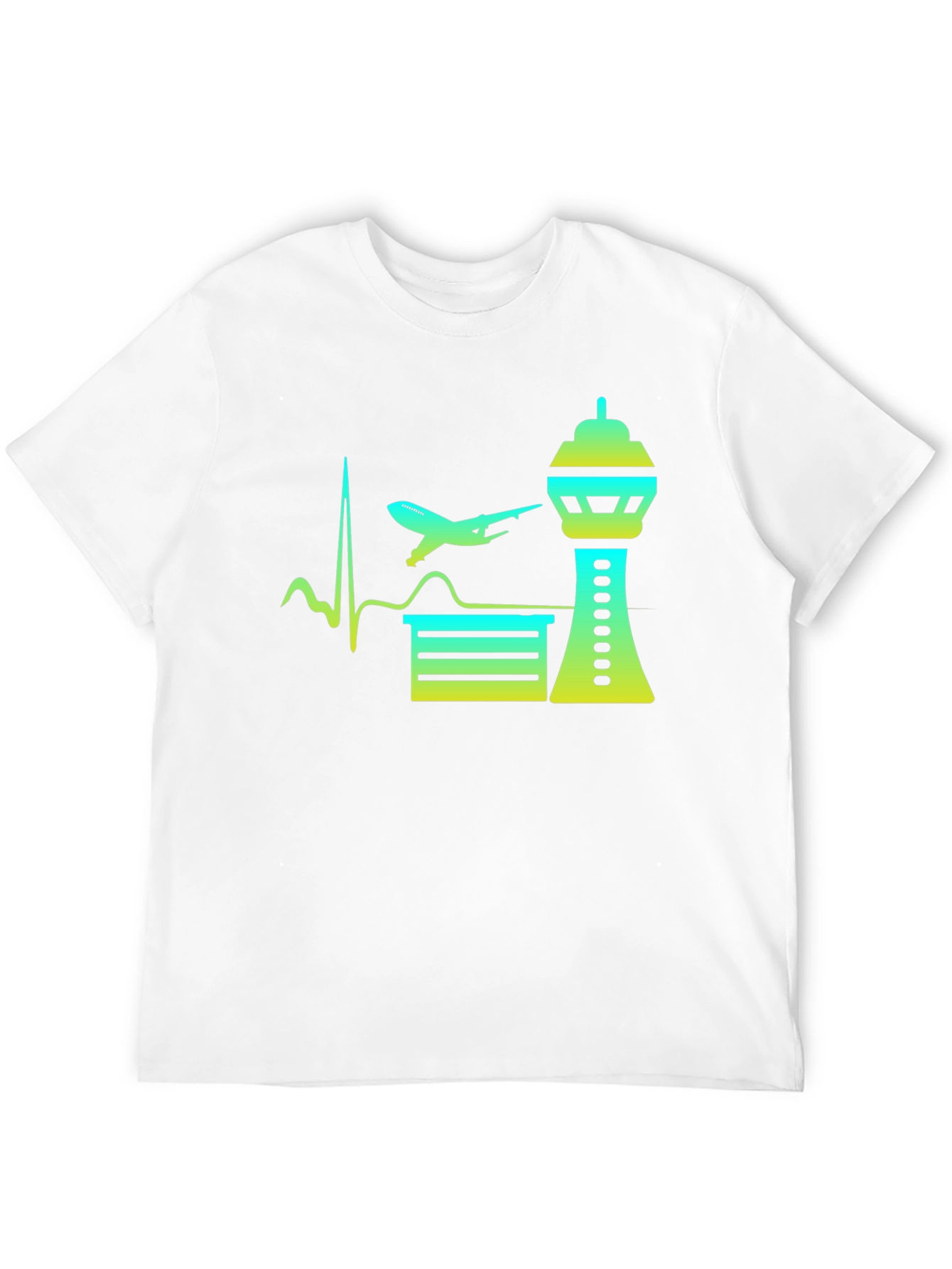 Aviation Heartbeat T-Shirt - Airport Love Tee