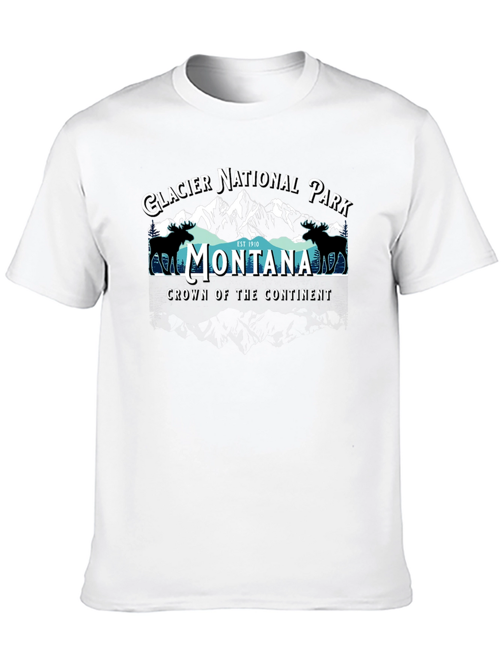 Glacier National Park Montana Graphic Tee