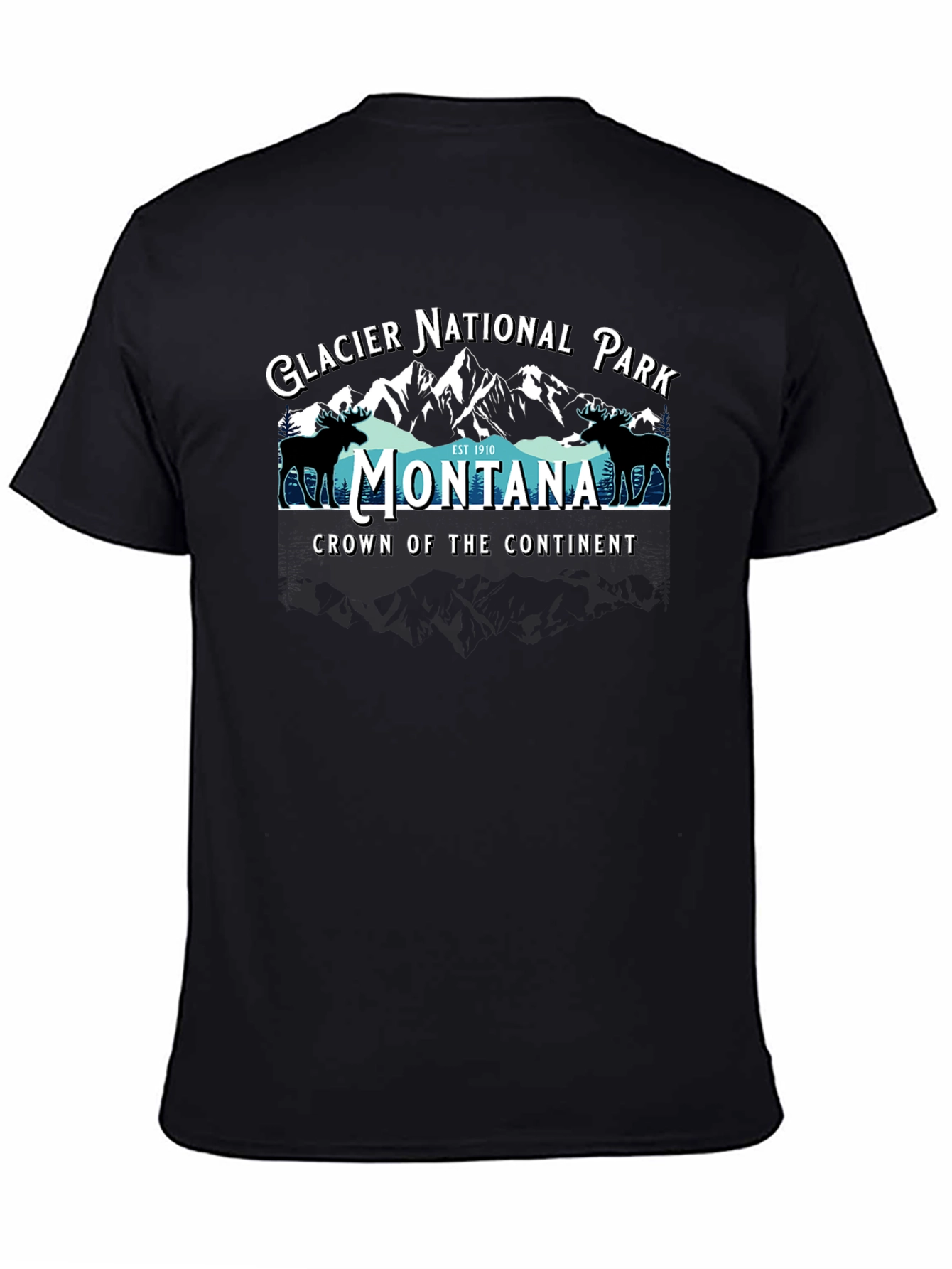 Glacier National Park Montana Graphic Tee