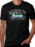 Glacier National Park Montana Graphic Tee
