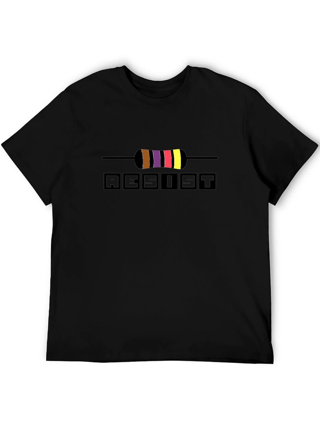 Resist Resistor T-Shirt - Geek Chic Style