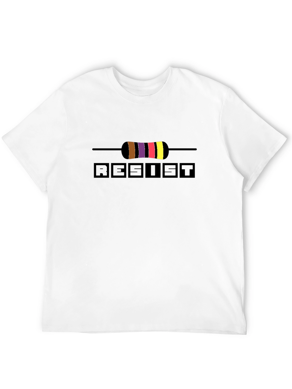 Resist Resistor T-Shirt - Geek Chic Style