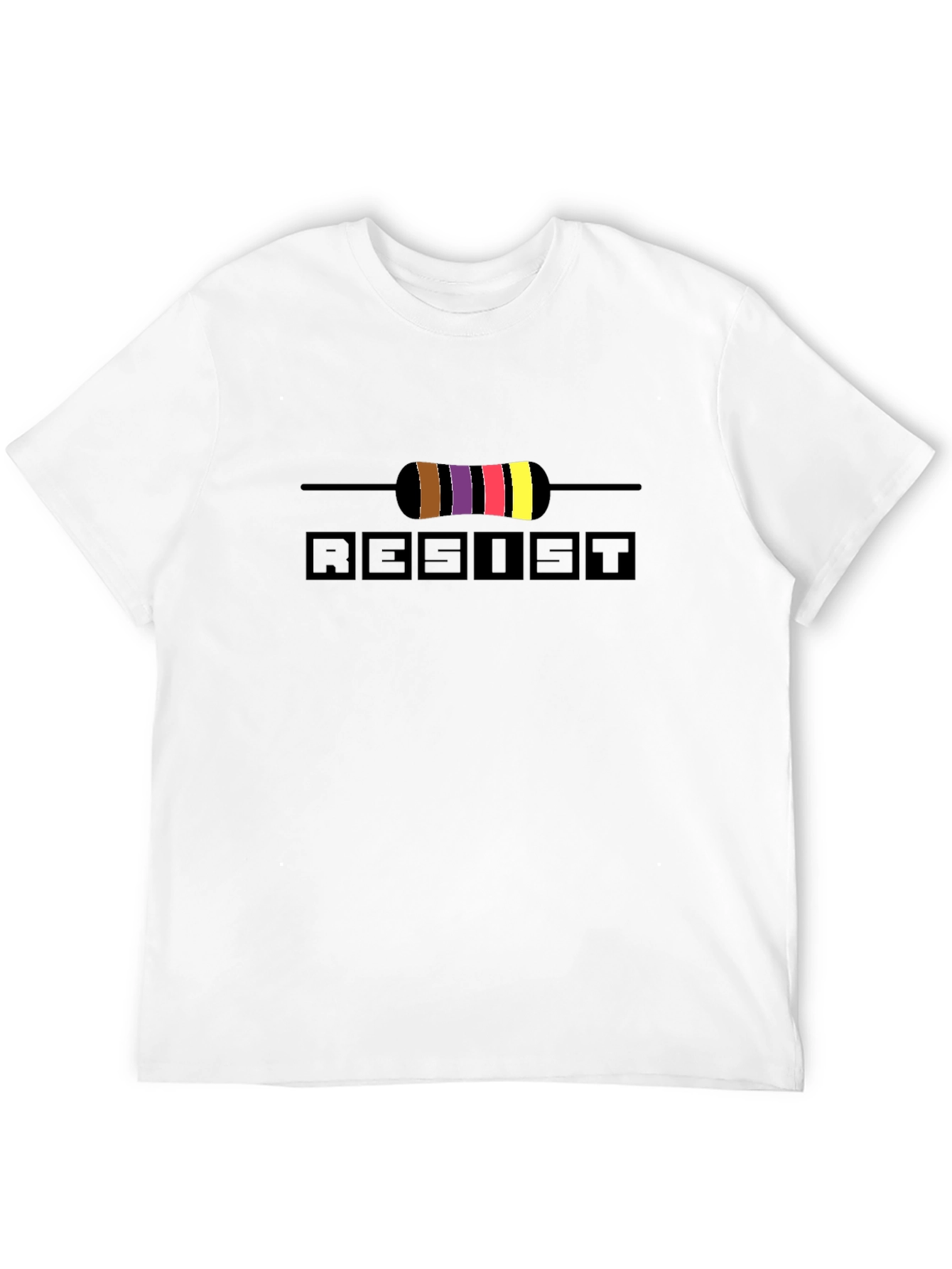 Resist Resistor T-Shirt - Geek Chic Style