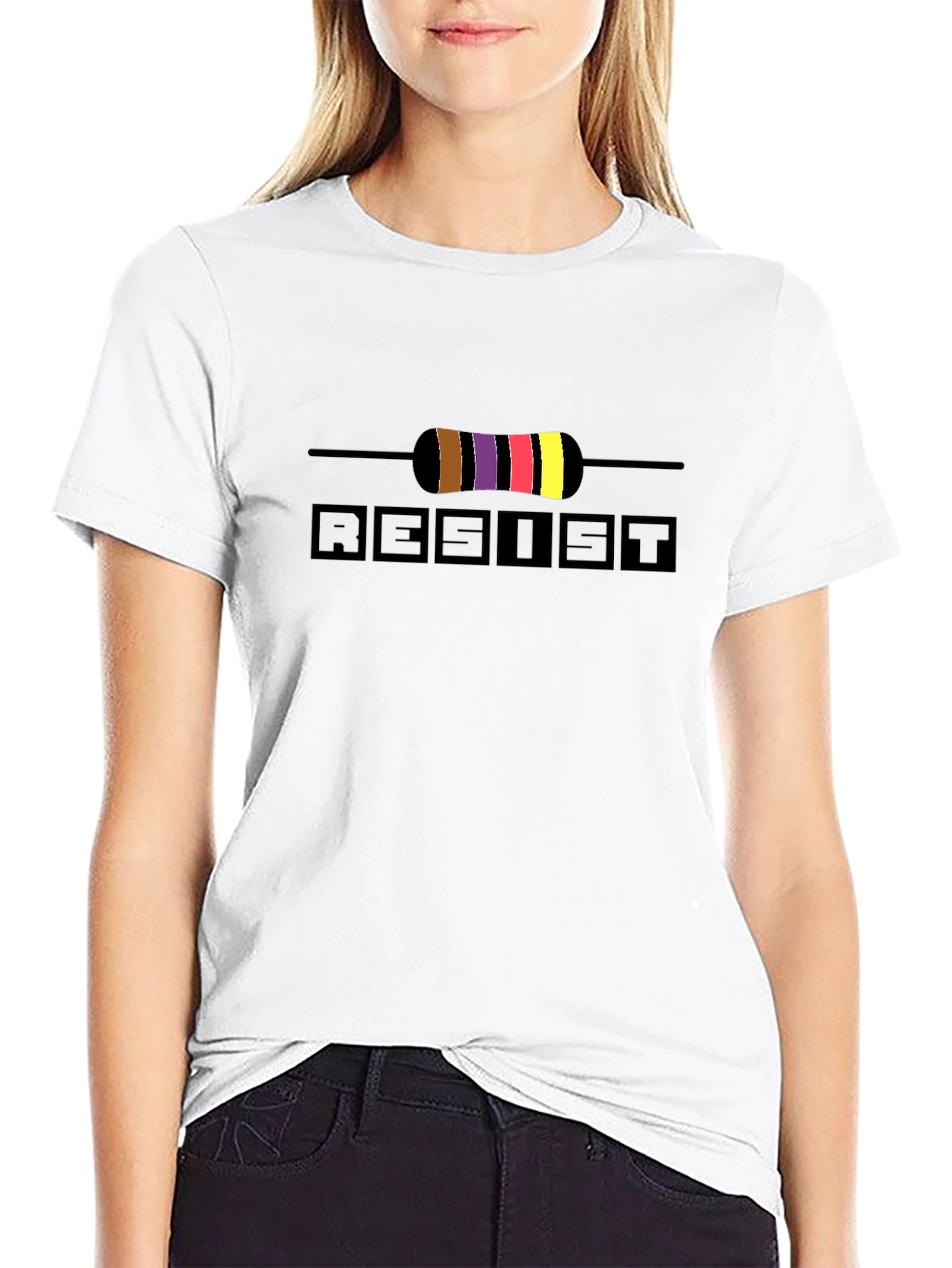 Resist Resistor T-Shirt - Geek Chic Style
