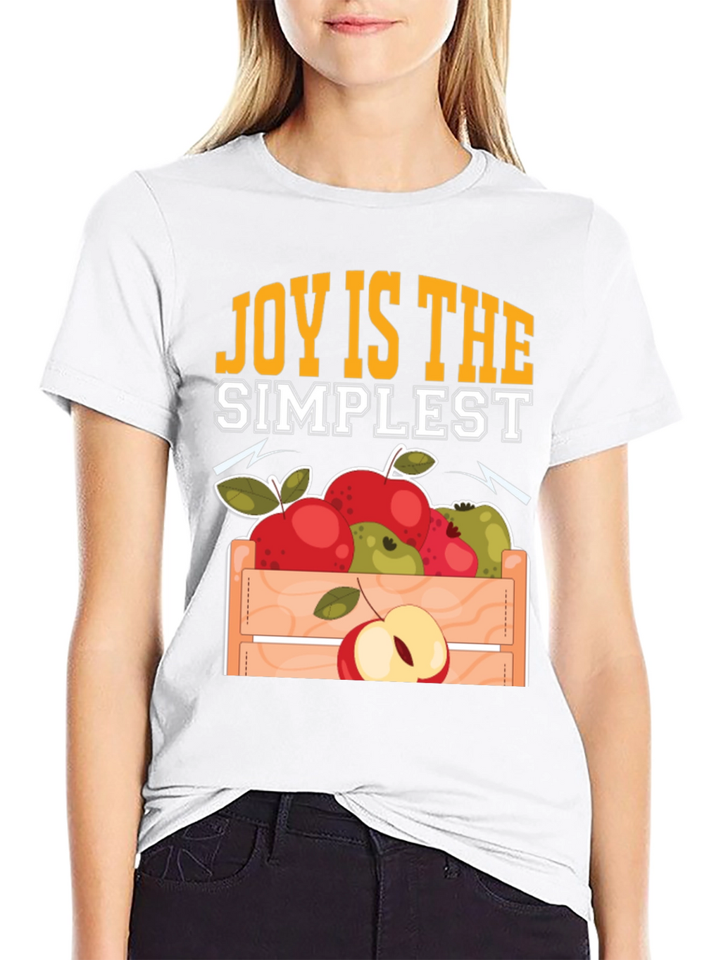 Joy Is The Simplest Apple Crate T-Shirt