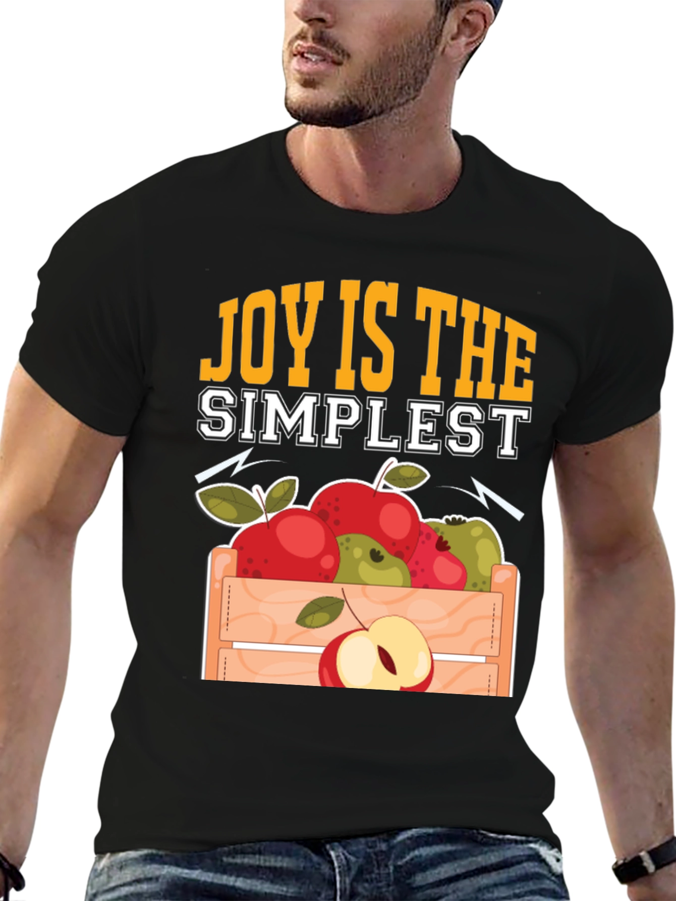 Joy Is The Simplest Apple Crate T-Shirt