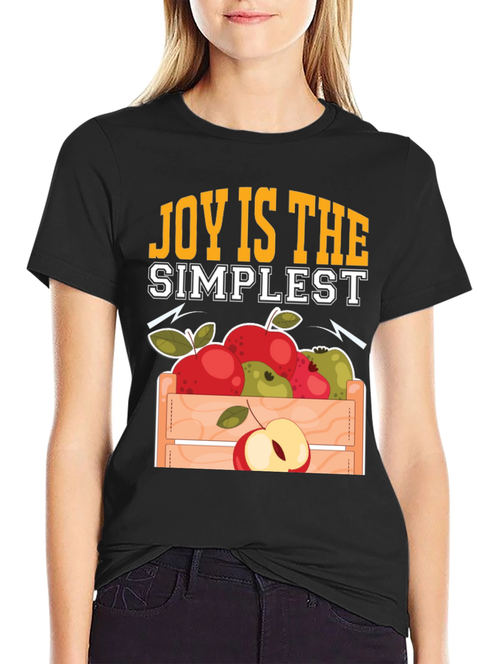 Joy Is The Simplest Apple Crate T-Shirt