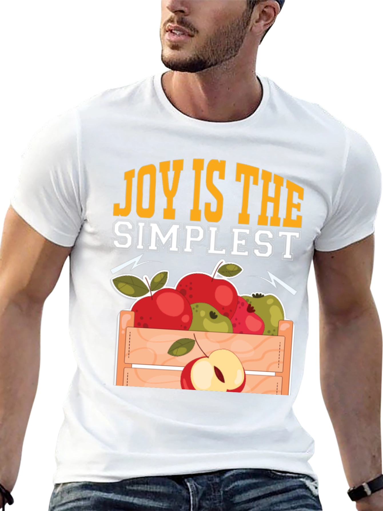 Joy Is The Simplest Apple Crate T-Shirt